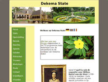 Tablet Screenshot of dekemastate.nl